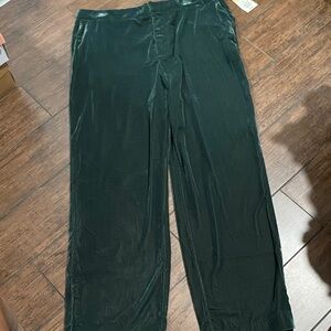 a new day Elegant Velvet Trousers